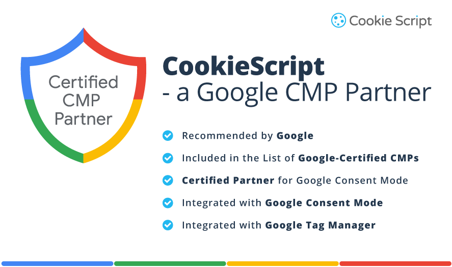 CookieScript - Google CMP partner